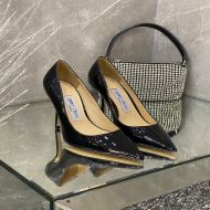 Jimmy Choo Love Pumps Patent Leather Black