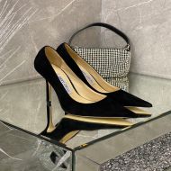 Jimmy Choo Love Pumps Suede Black